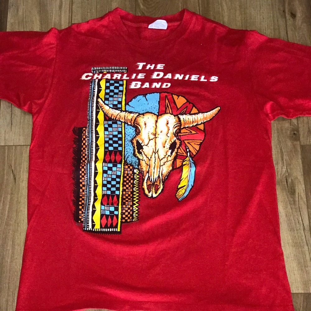 Vintage The Charlie Daniels Band 1992 Tour Shirt Large Hanes Made In USA.